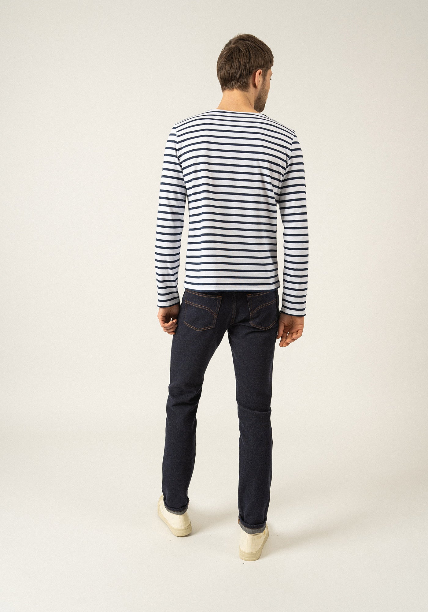 Marinière iconique La Tour Eiffel - SAINT JAMES x La Tour Eiffel (NEIGE/MARINE)