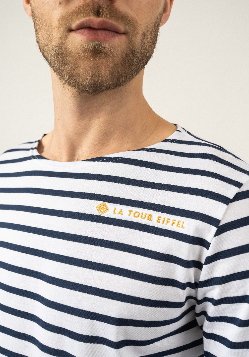 Marinière iconique La Tour Eiffel - SAINT JAMES x La Tour Eiffel (NEIGE/MARINE)