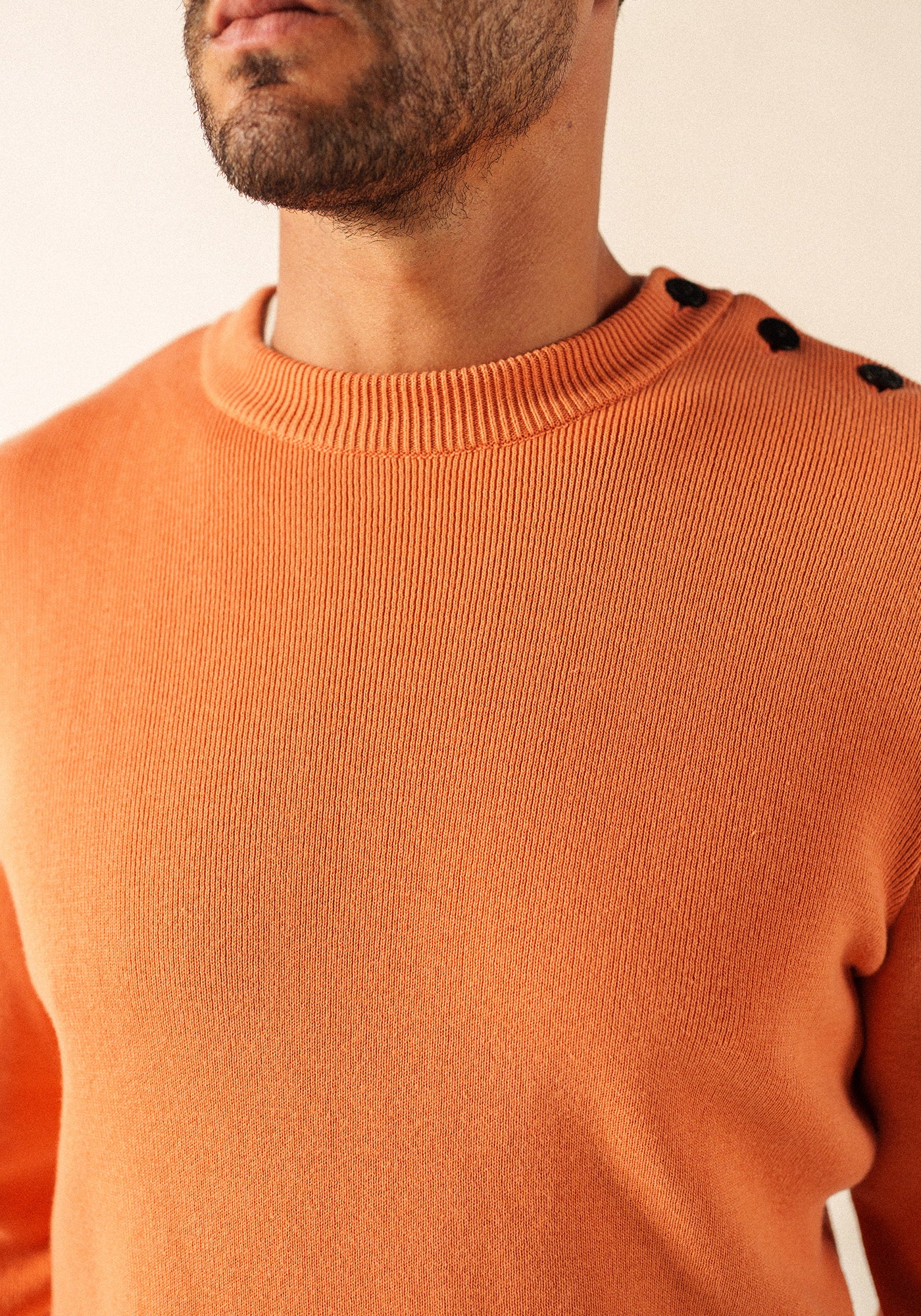 Pull marin Cancale coton (ARGILE)