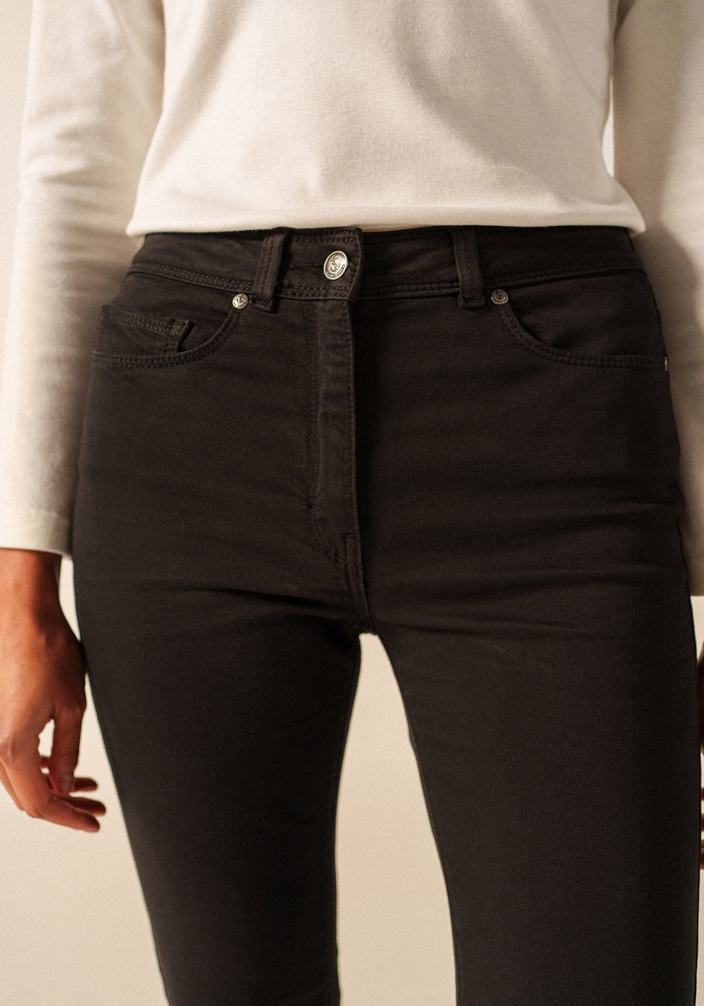 Pantalon Mimosa Couleur (NOIR)