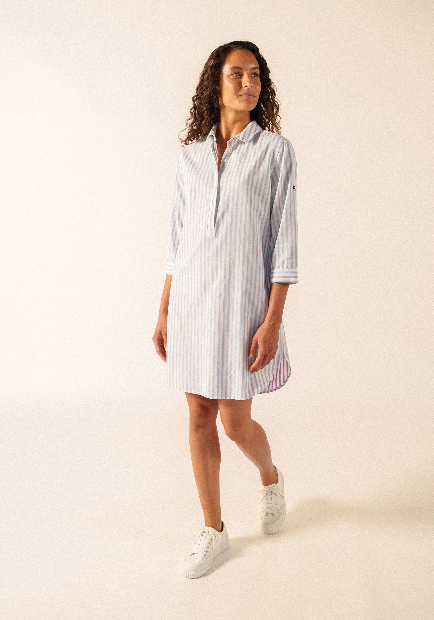 Robe Bénédicte (NUANCE/BLANC/NACRE)