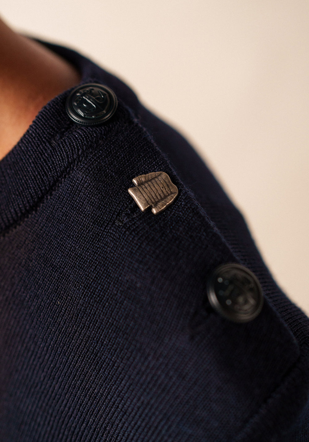 Pull marin Brégançon (NAVY/ECUME)