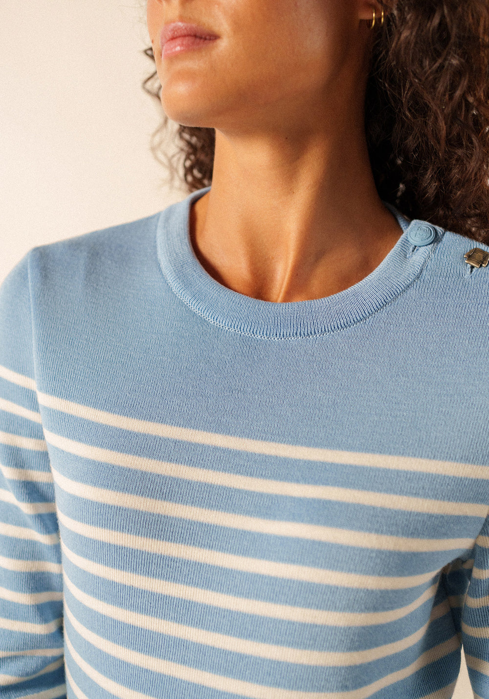 Pull marin Brégançon (NUANCE/BLANC)