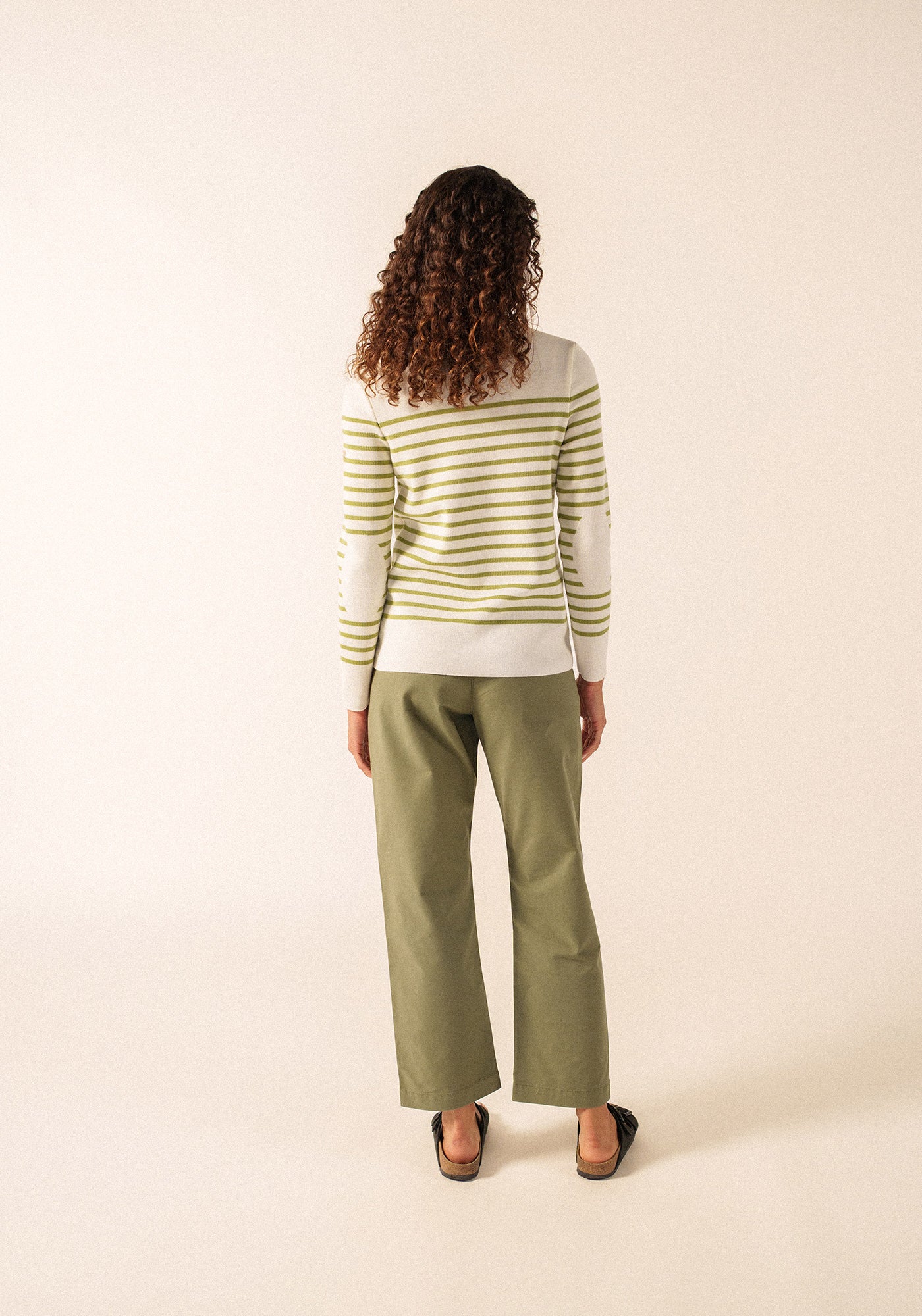 Pull marin Brégançon (BLANC/OIL)