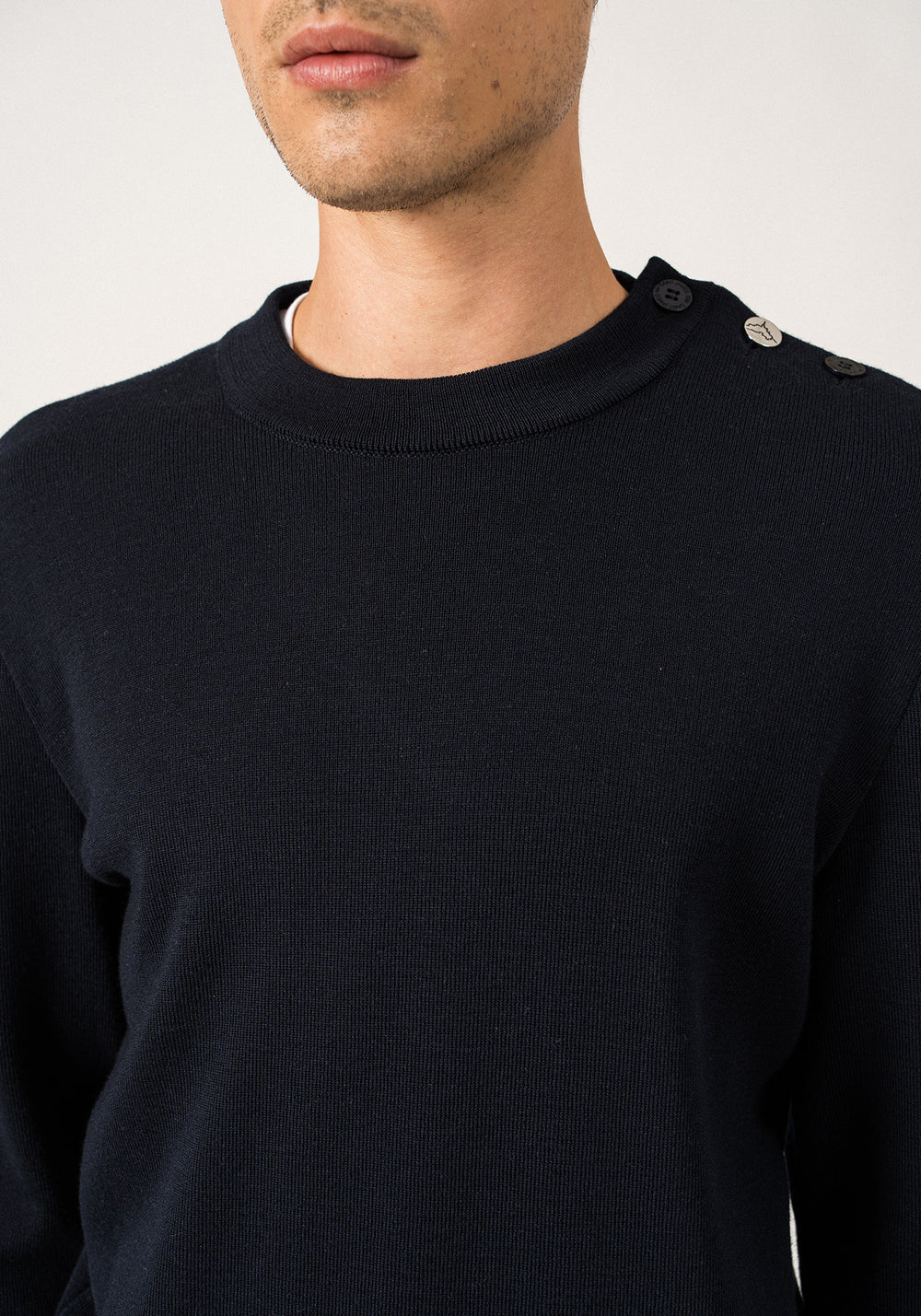Pull Mondiovision x le Mont Saint-Michel (NAVY/MULTICO)