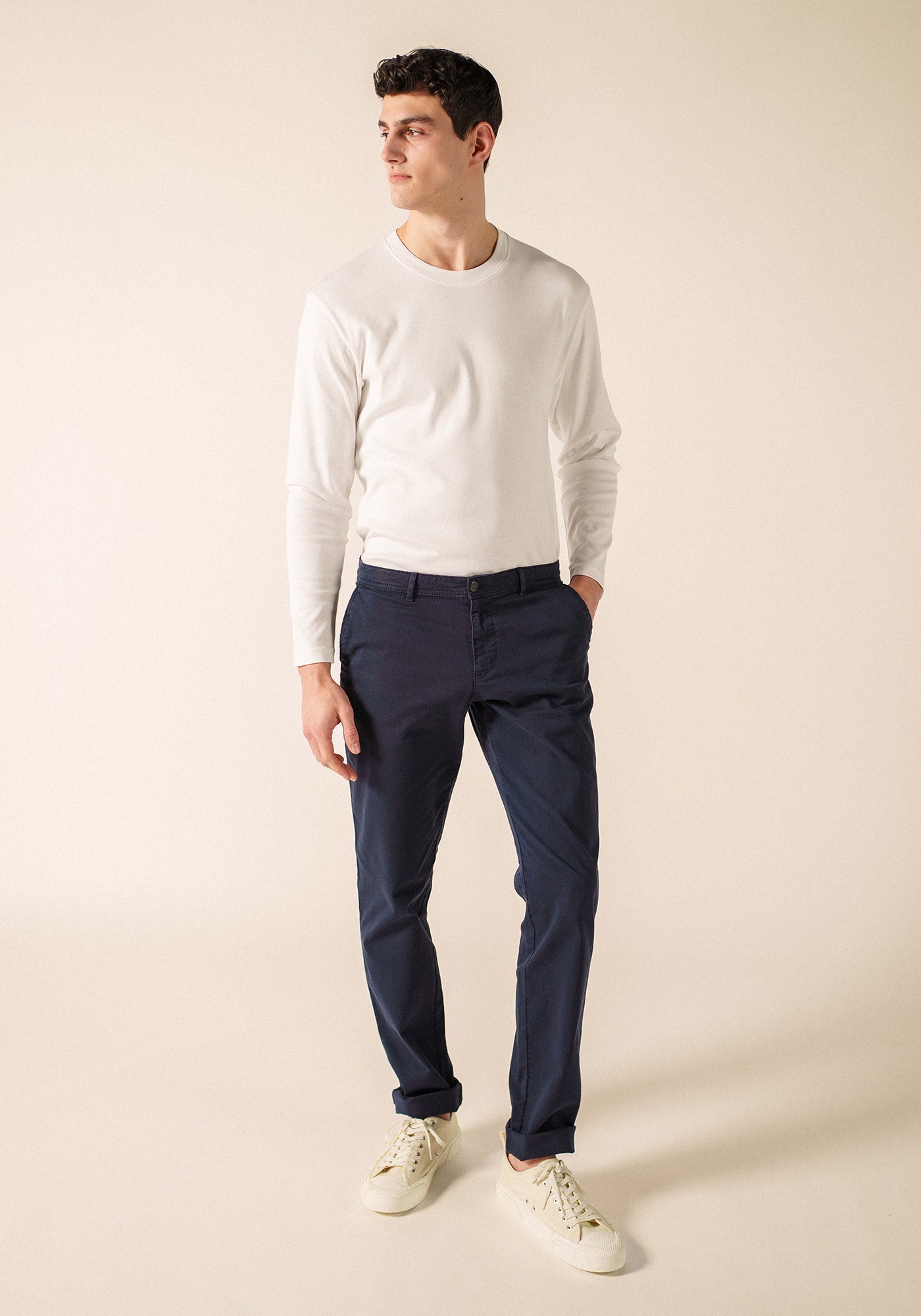Pantalon Voile Eté (MARINE)