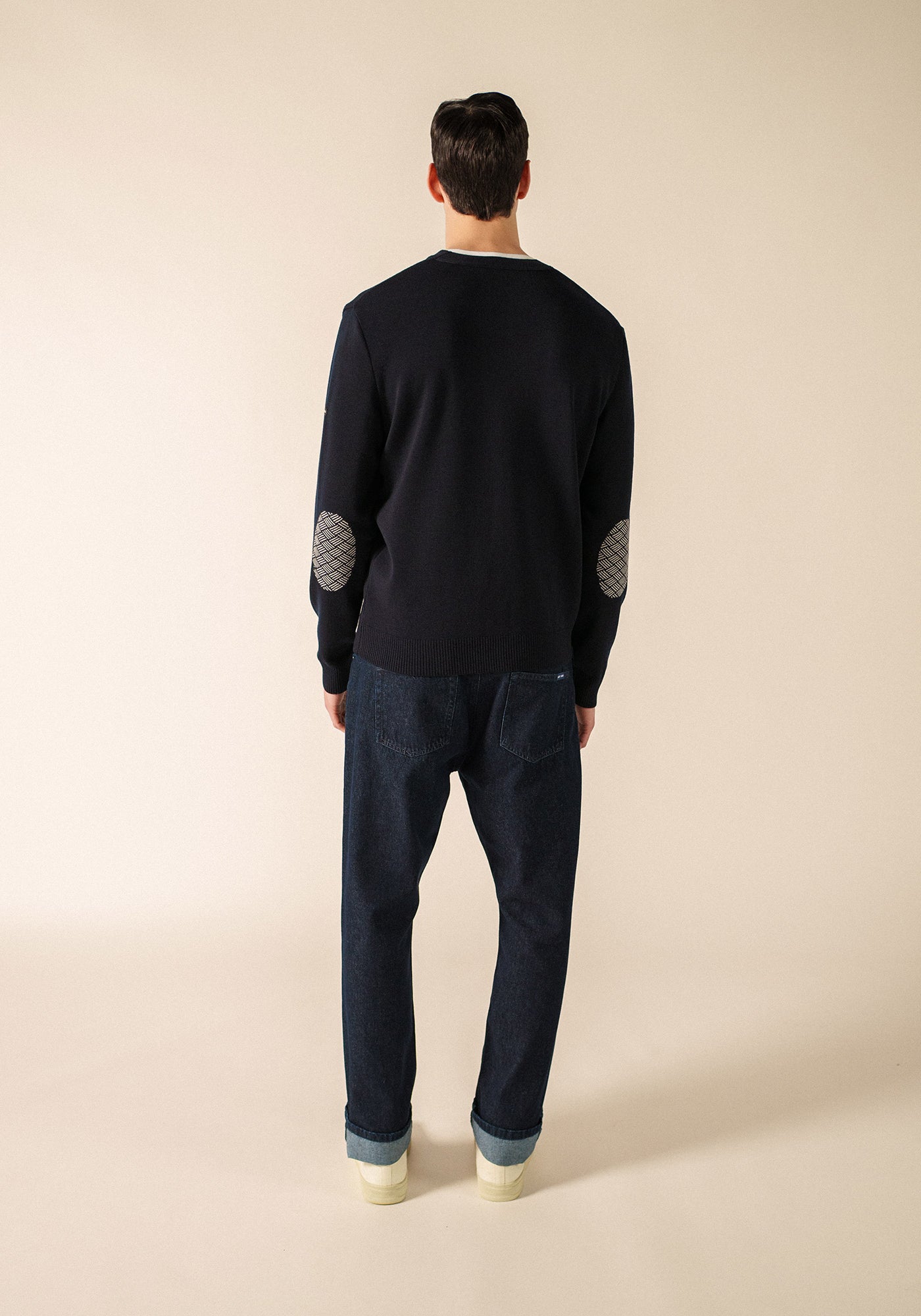 Cardigan Equipage (NAVY/ECUME)