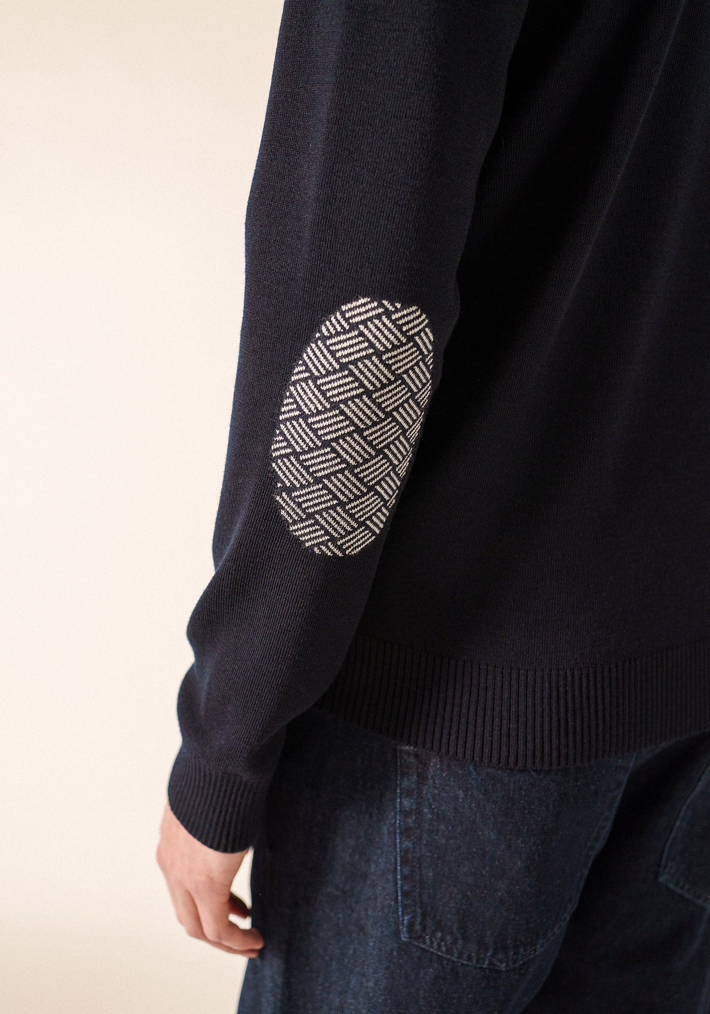 Cardigan Equipage (NAVY/ECUME)