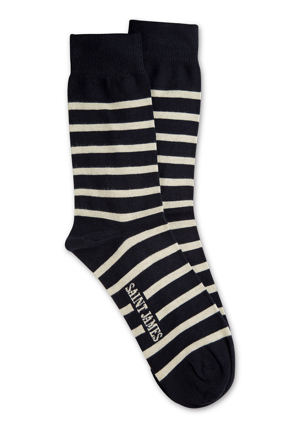 Chaussettes rayées enfant (MARINE/ECRU)
