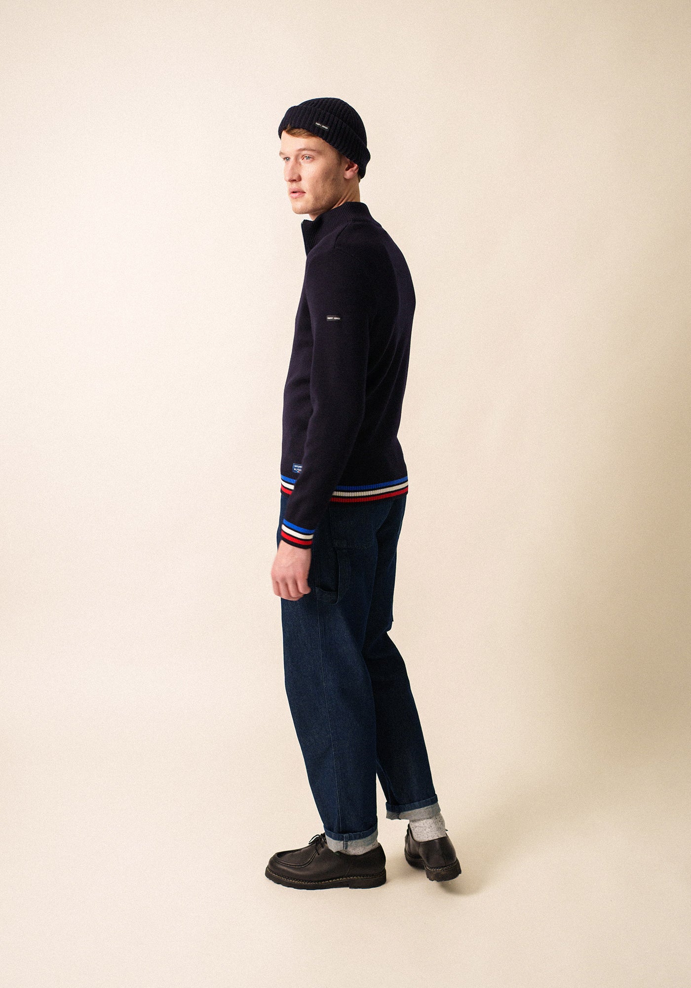 Gilet tricolore x l'Elysée (NAVY/MULTICO)