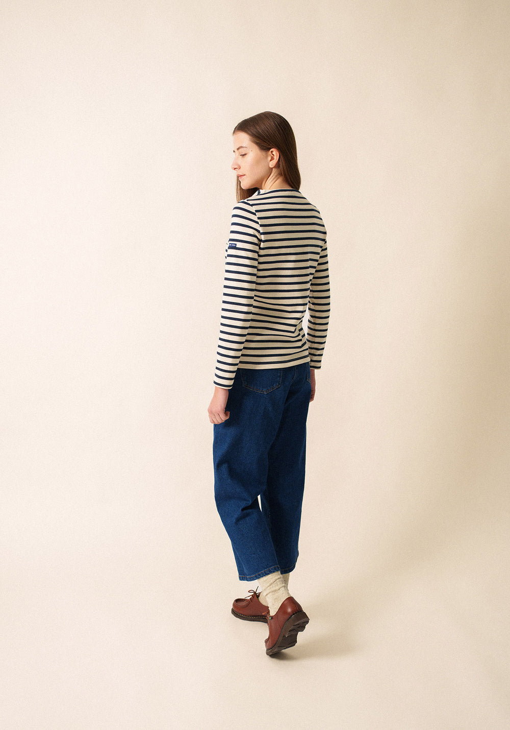 Marinière Mérid'amour (ECRU/MARINE/TULIPE)