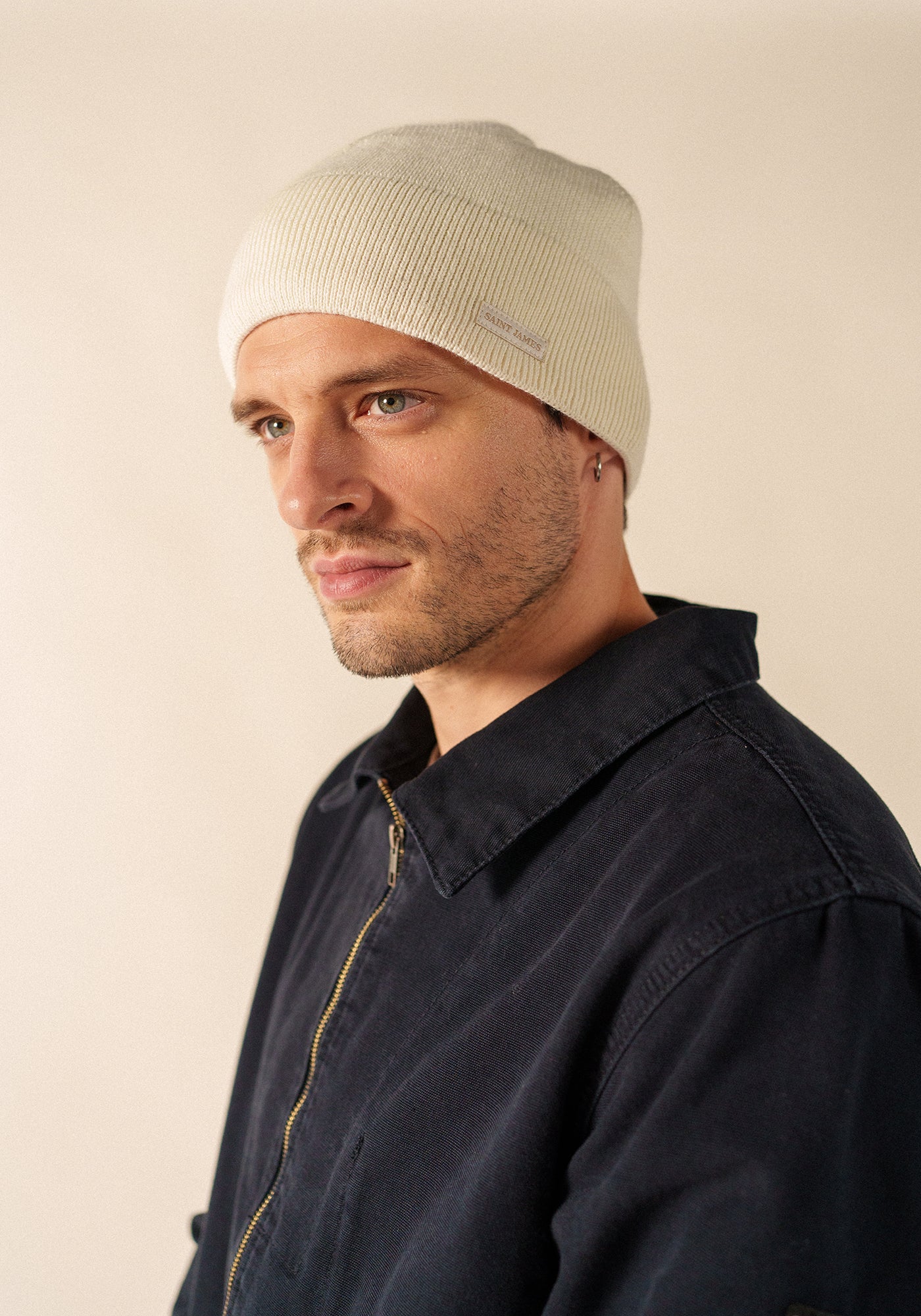 OLESILK Bonnet Réversible Soie Et Coton Jersey - Bonnet Nuit Unisexe Doux