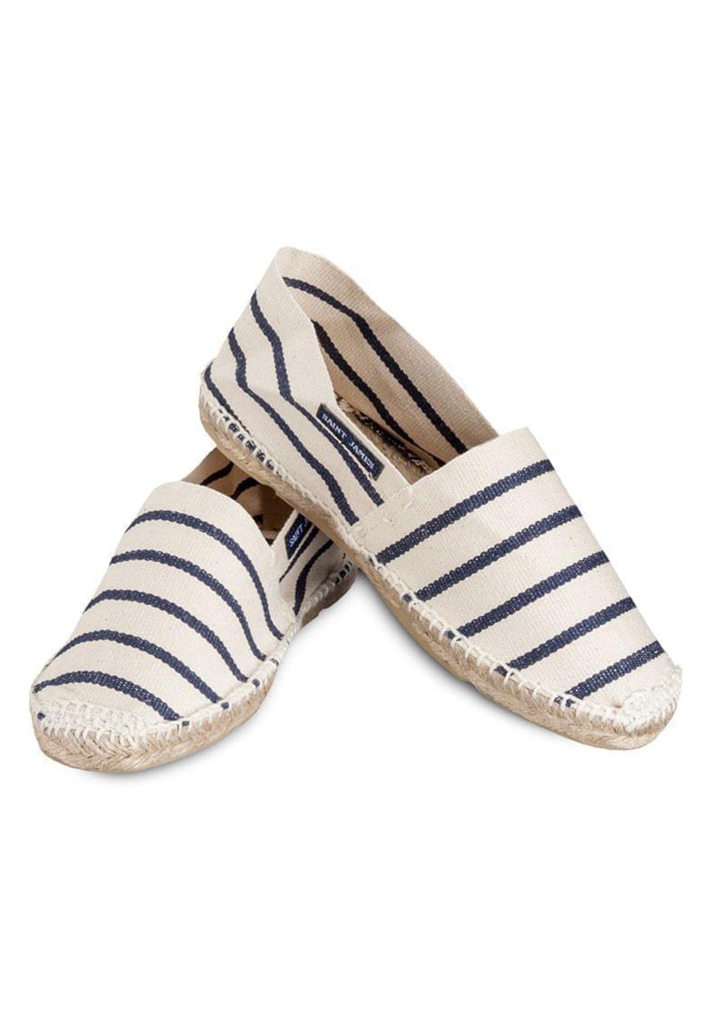 Espadrilles rayées (BLANC/MARINE)