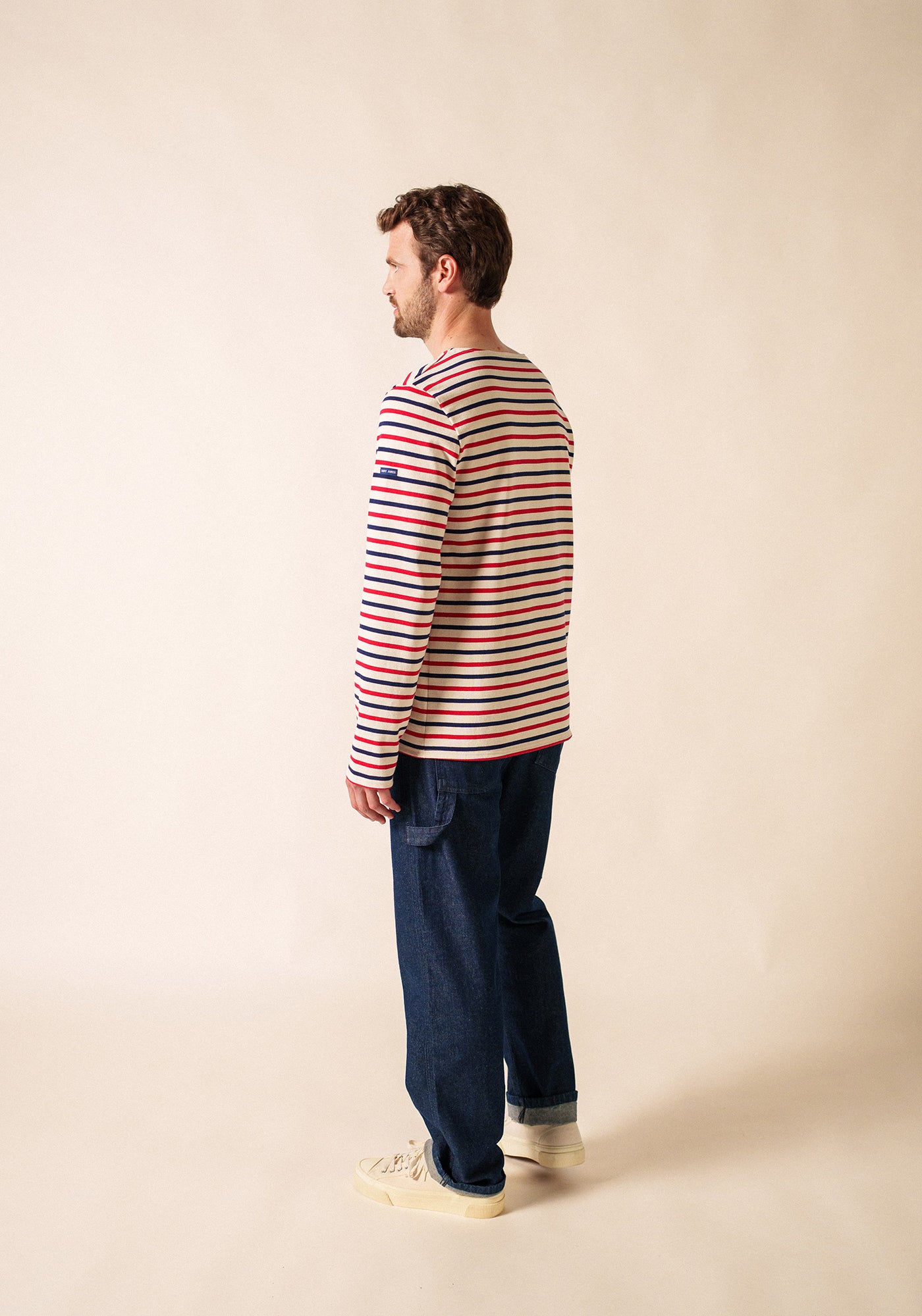 Marinière Méridien (ECRU/MARINE/TULIPE)