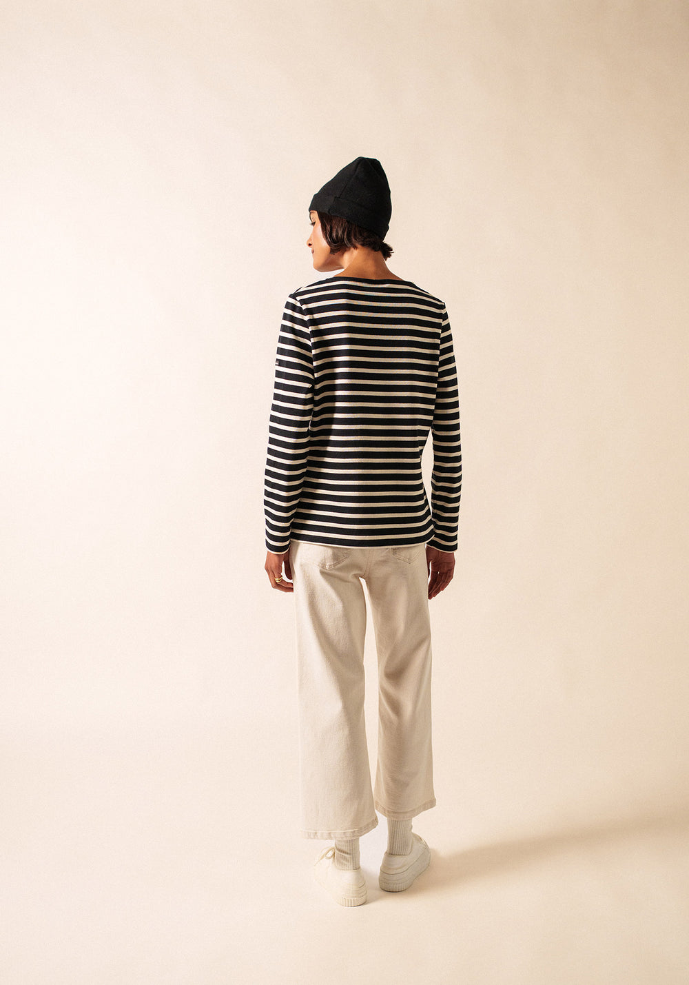 Marinière Méridame (NOIR/ECRU)