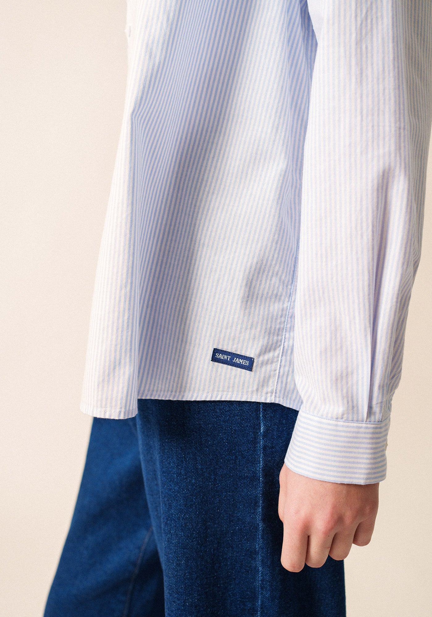 Chemise Léna (BLANC/CIEL)