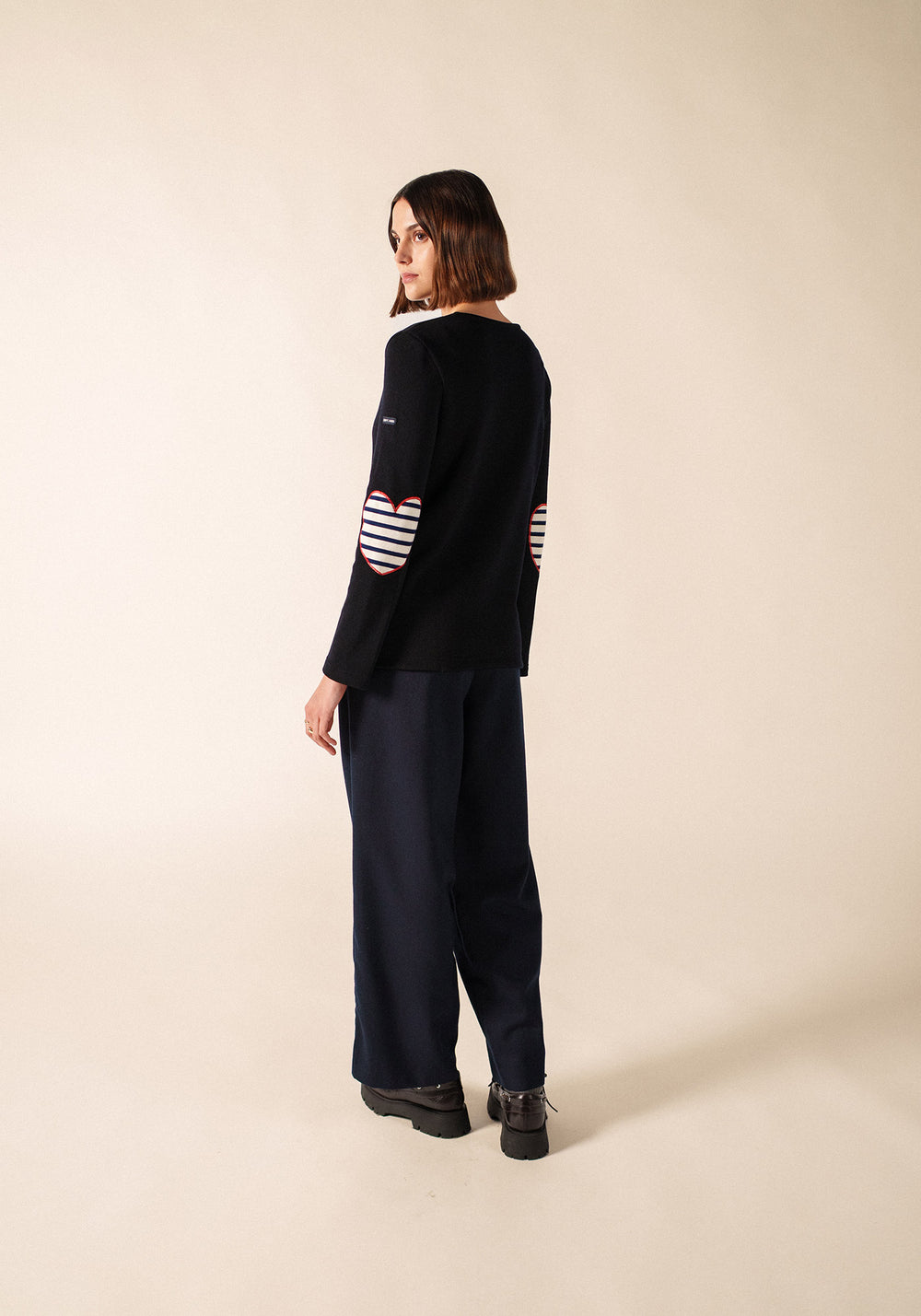 Pull Vaujany (NAVY/ECRU/TULIPE)