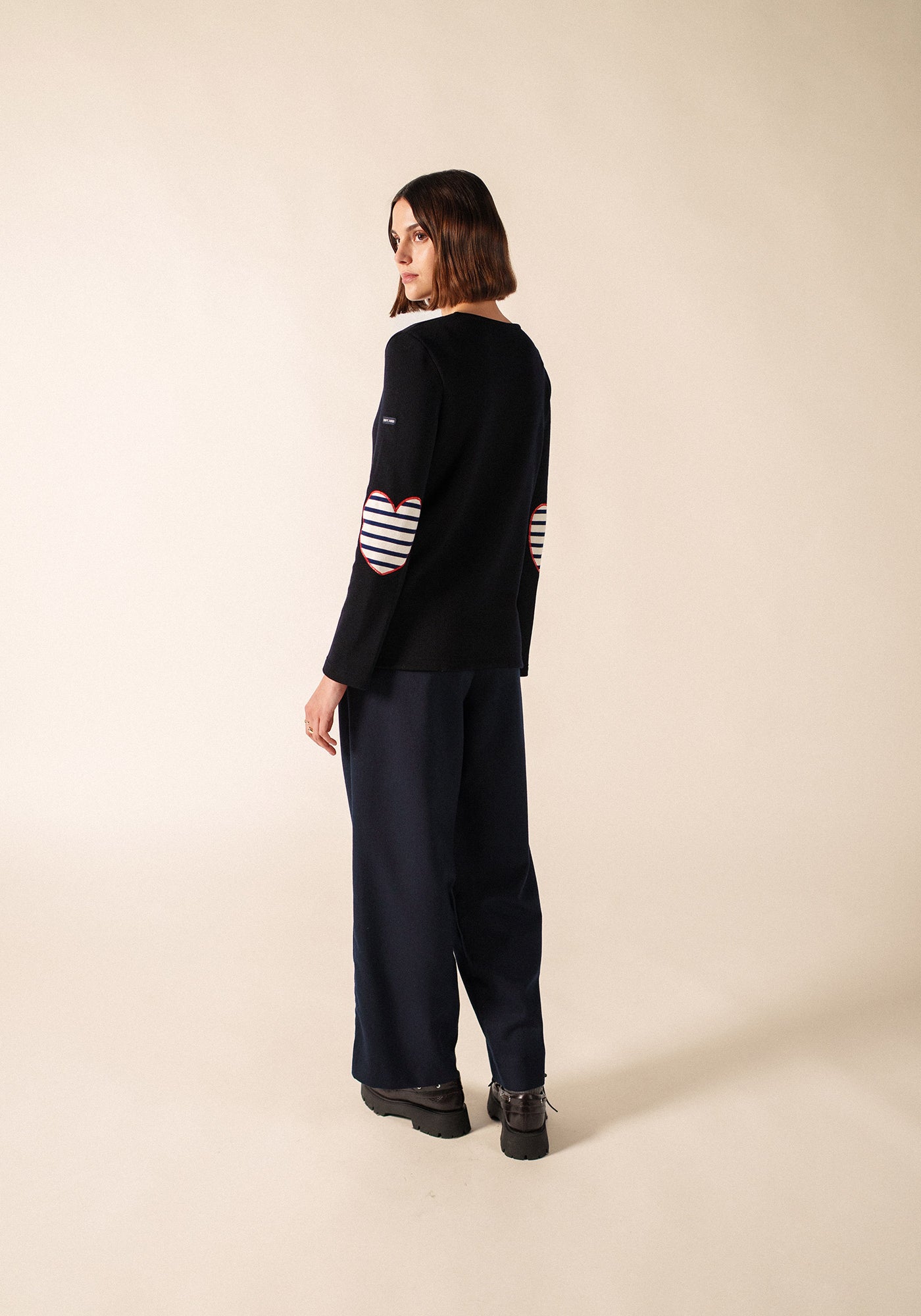 Pull Vaujany (NAVY/ECRU/TULIPE)