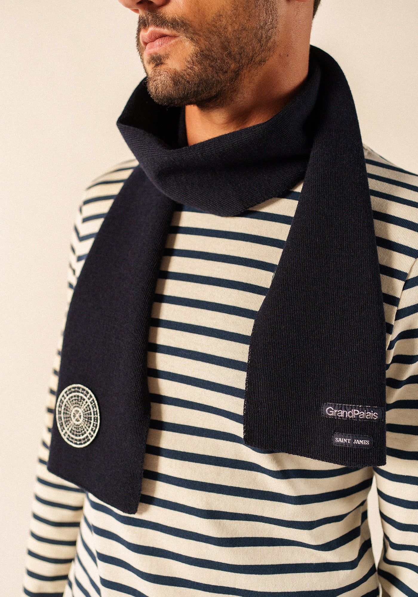 Echarpe Grand Palais (NAVY)