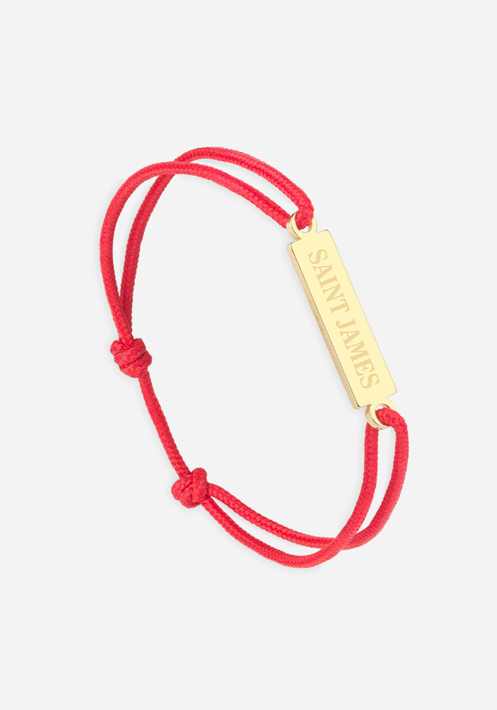 Bracelet Logo x Le Vent à la Française (OR/ROUGE)