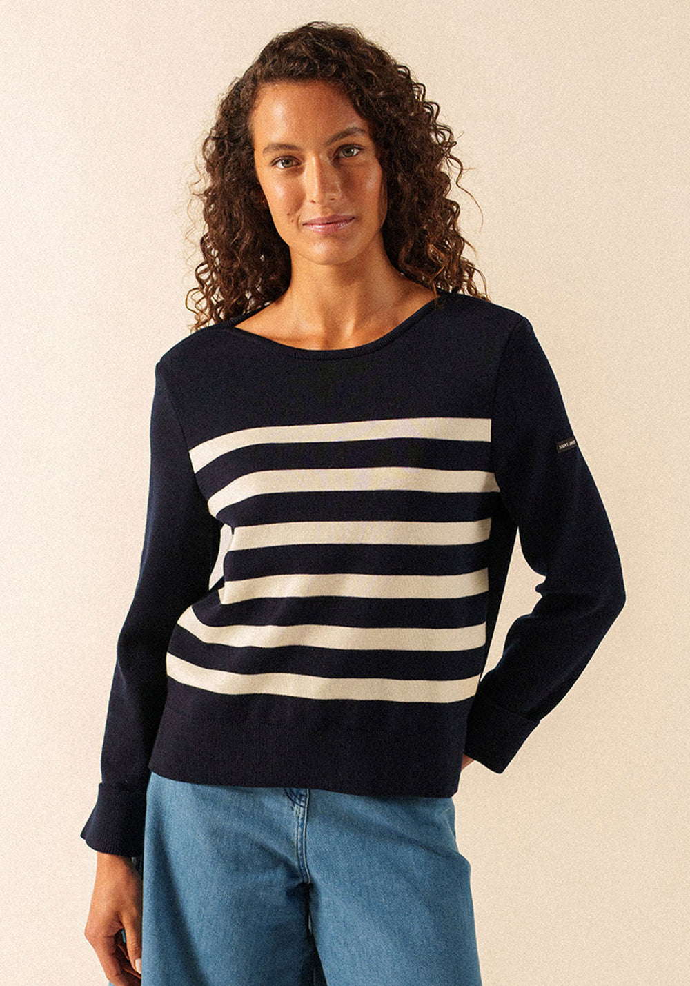 Pull Marseillan (NAVY/BLANC)