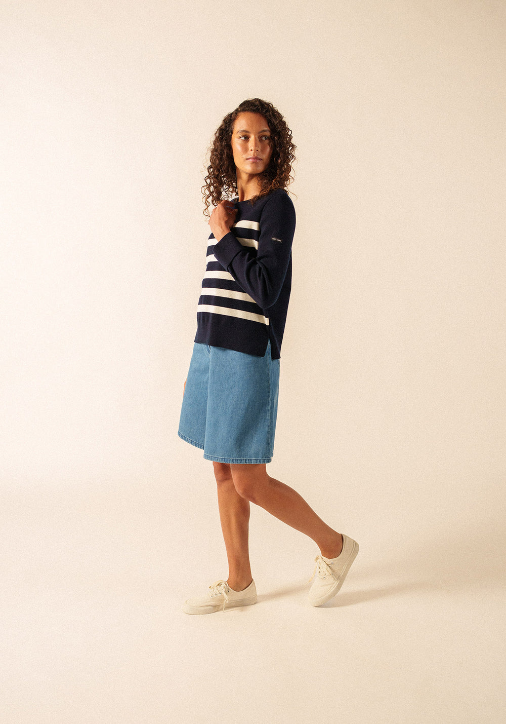 Pull Marseillan (NAVY/BLANC)