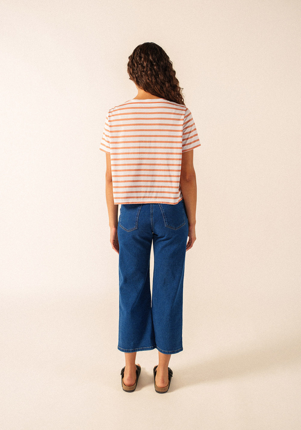 T-shirt Mistral (NEIGE/ARGILE)