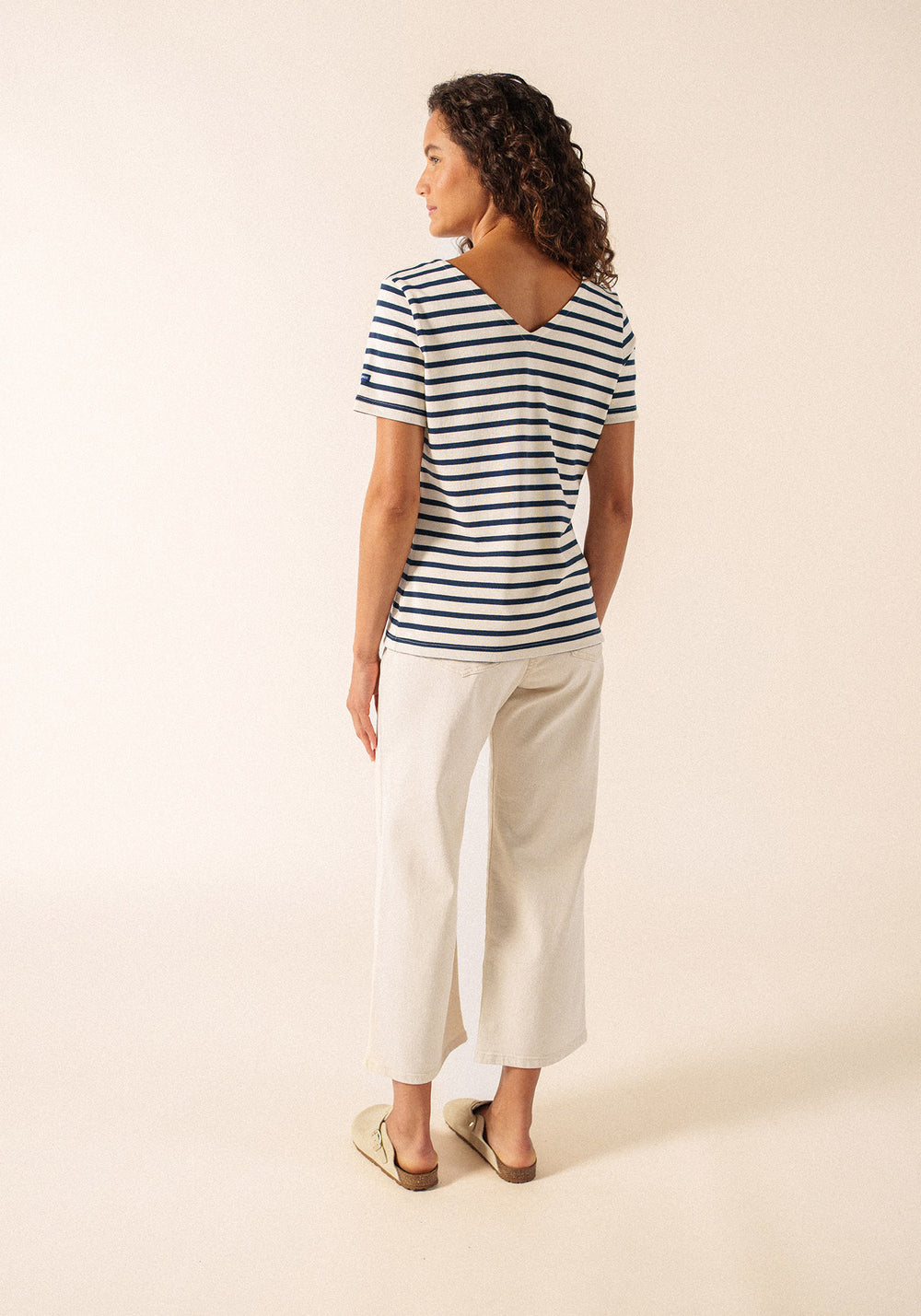 T-shirt Agon (ECRU/MARINE)