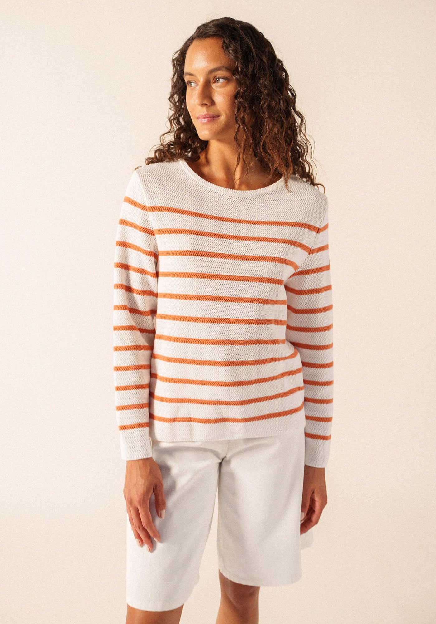 Pull Martigues (BLANC/ARGILE)