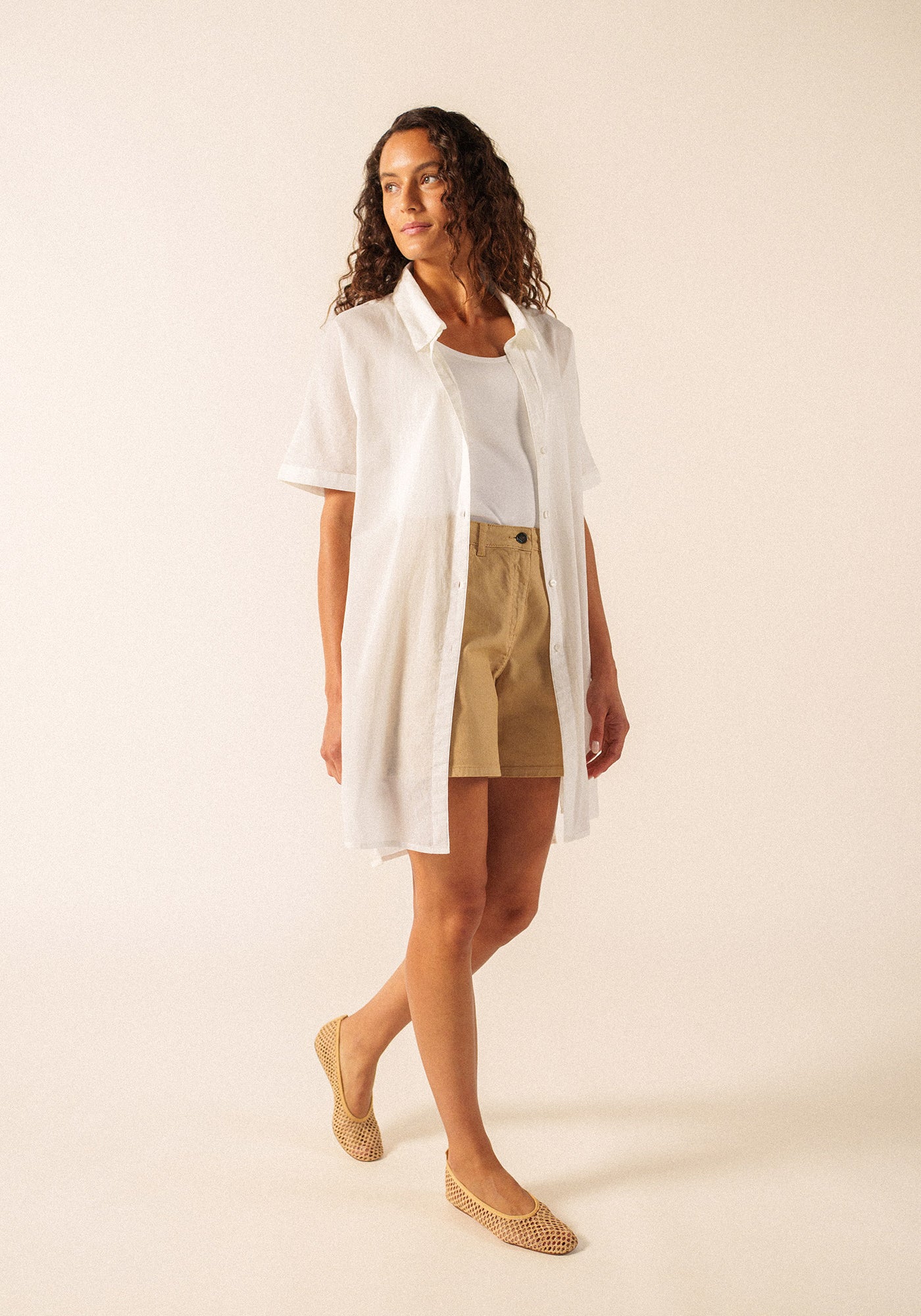 Robe de plage (BLANC)