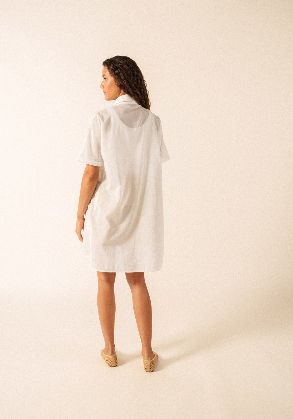 Robe de plage (BLANC)