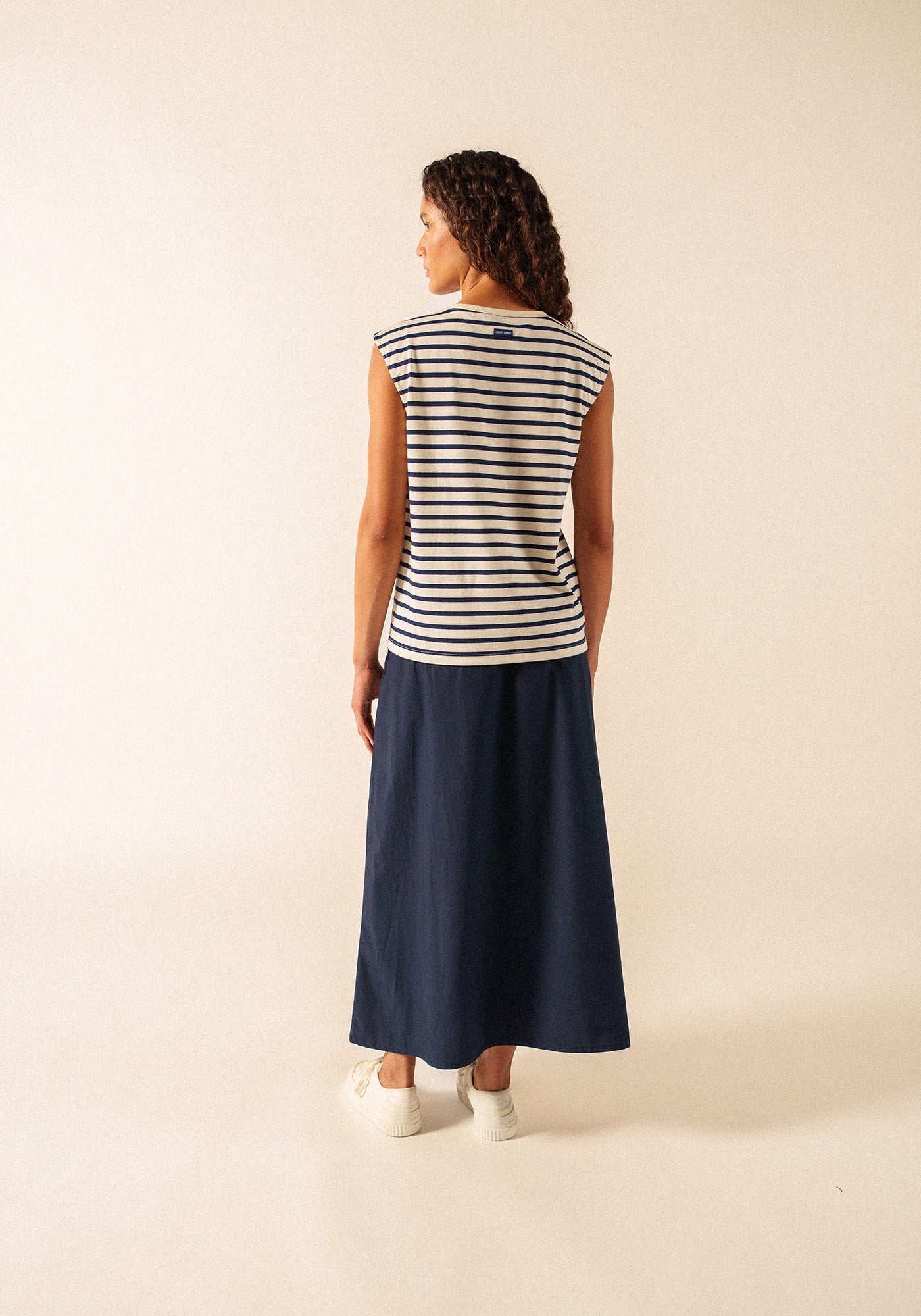 T-shirt Banyuls (ECRU/MARINE)