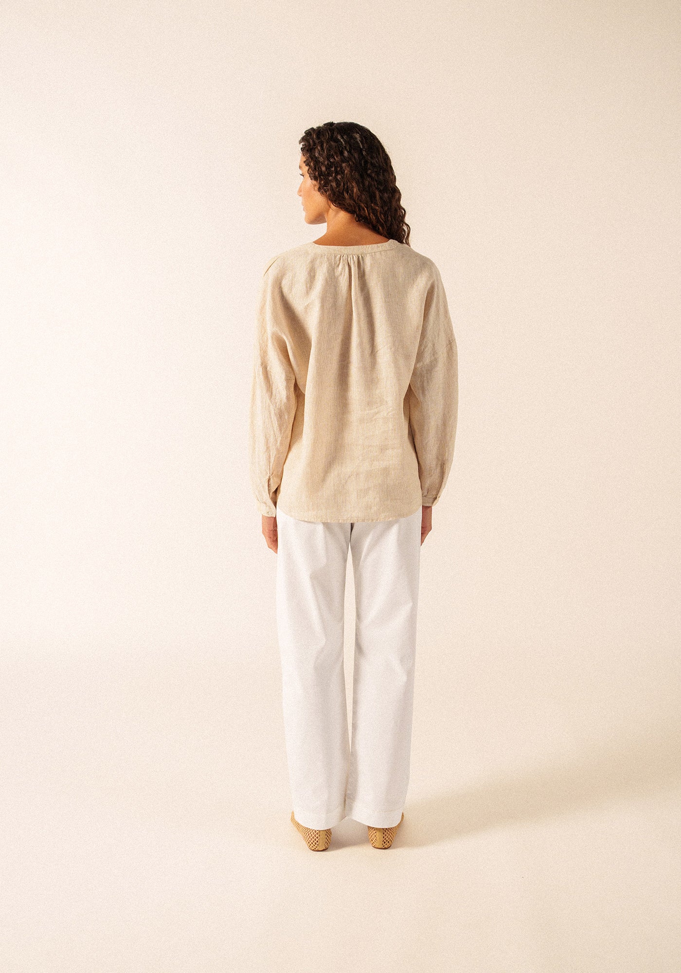 Chemise Charlotte (BLANC/EXPRESSO)