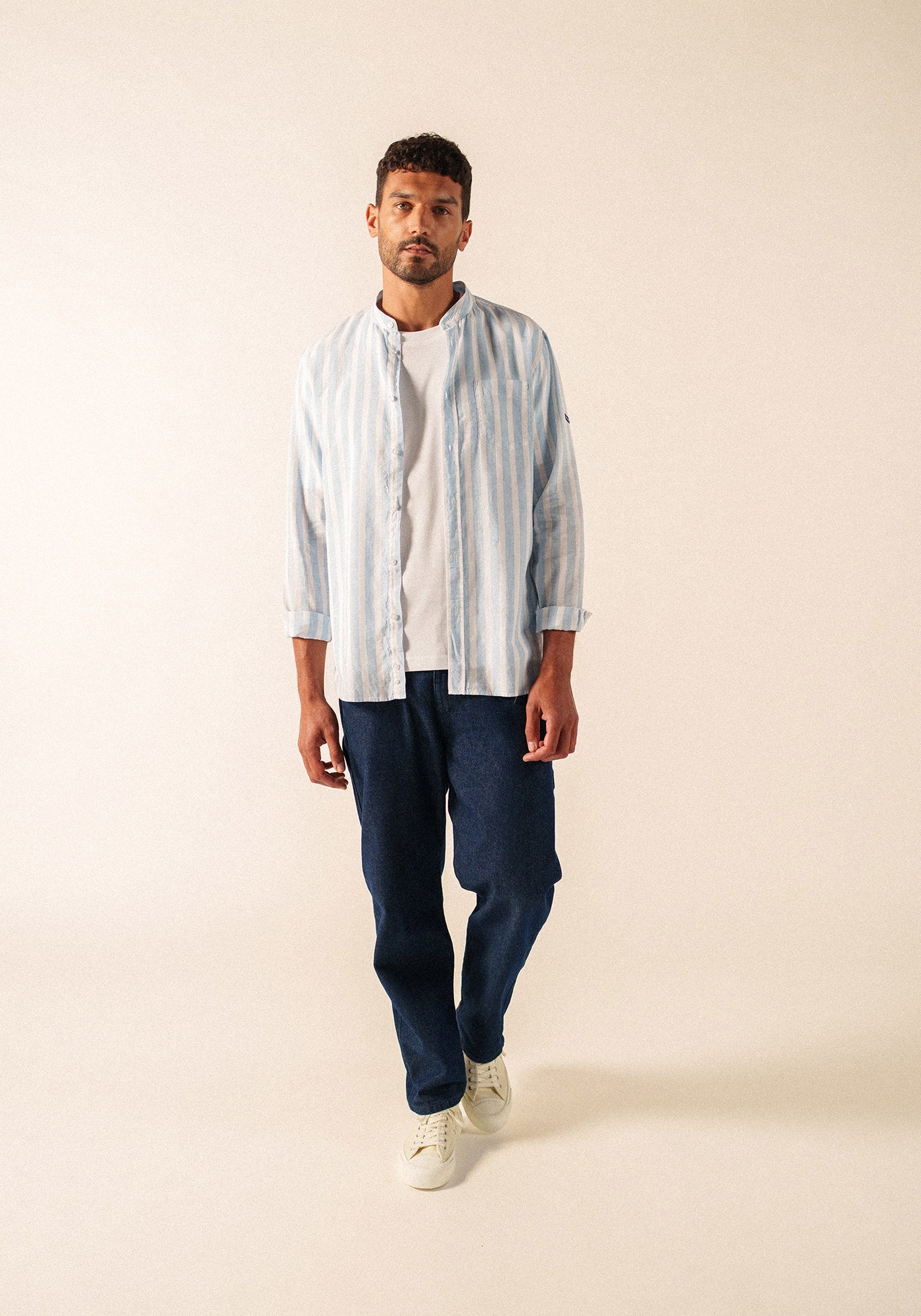 Chemise Liam (BLANC/BLEU)