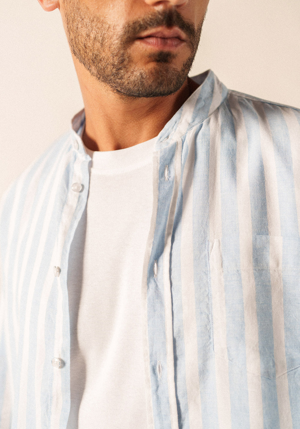 Chemise Liam (BLANC/BLEU)