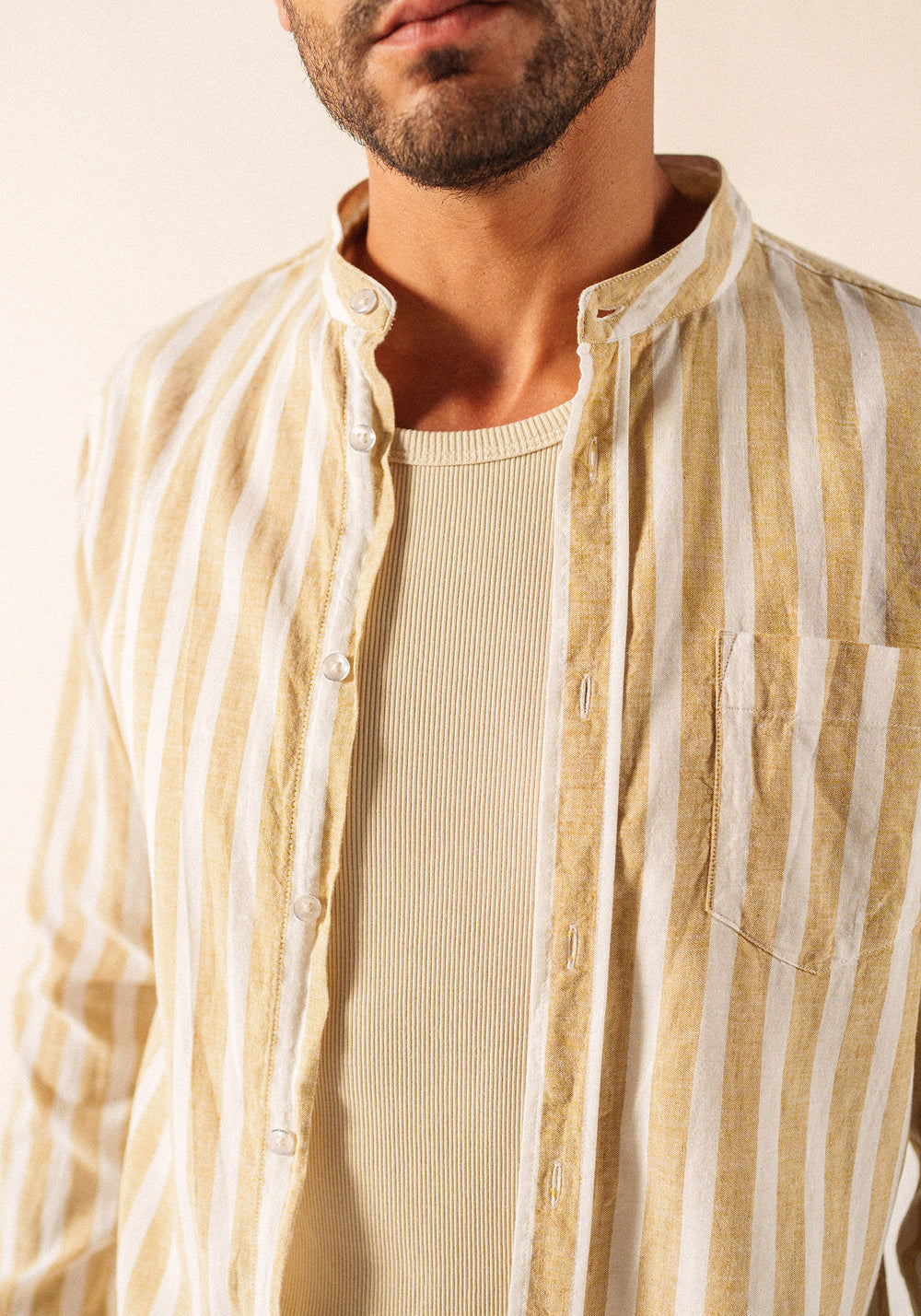 Chemise Liam (BLANC/PLAGE)