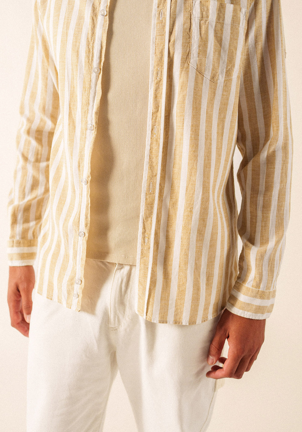 Chemise Liam (BLANC/PLAGE)