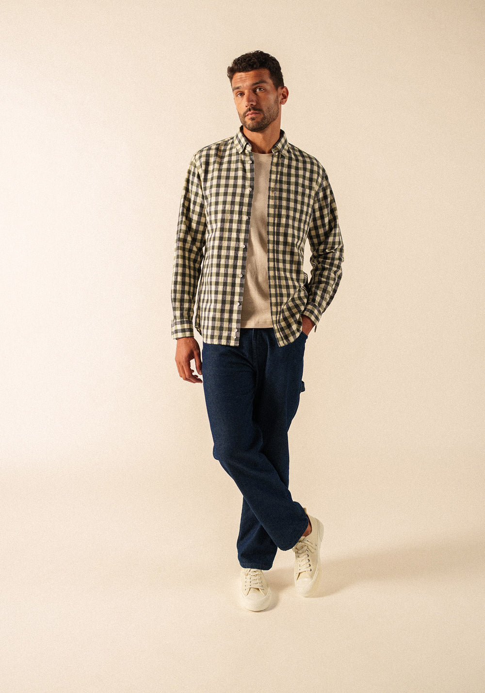 Chemise Jonathan (ALGUE/ECRU)