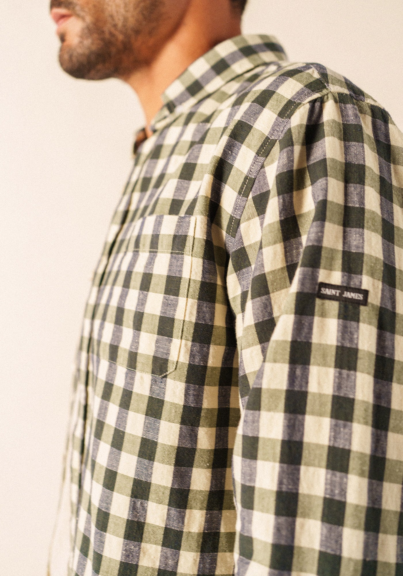 Chemise Jonathan (ALGUE/ECRU)