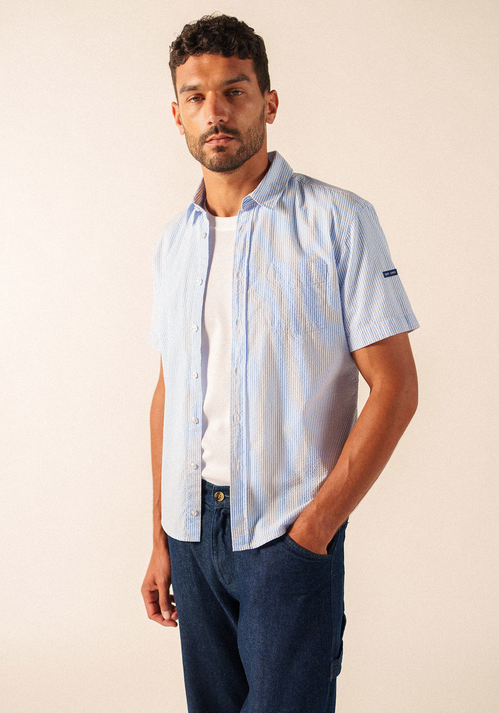 Chemise Jack (BLEU/BLANC)