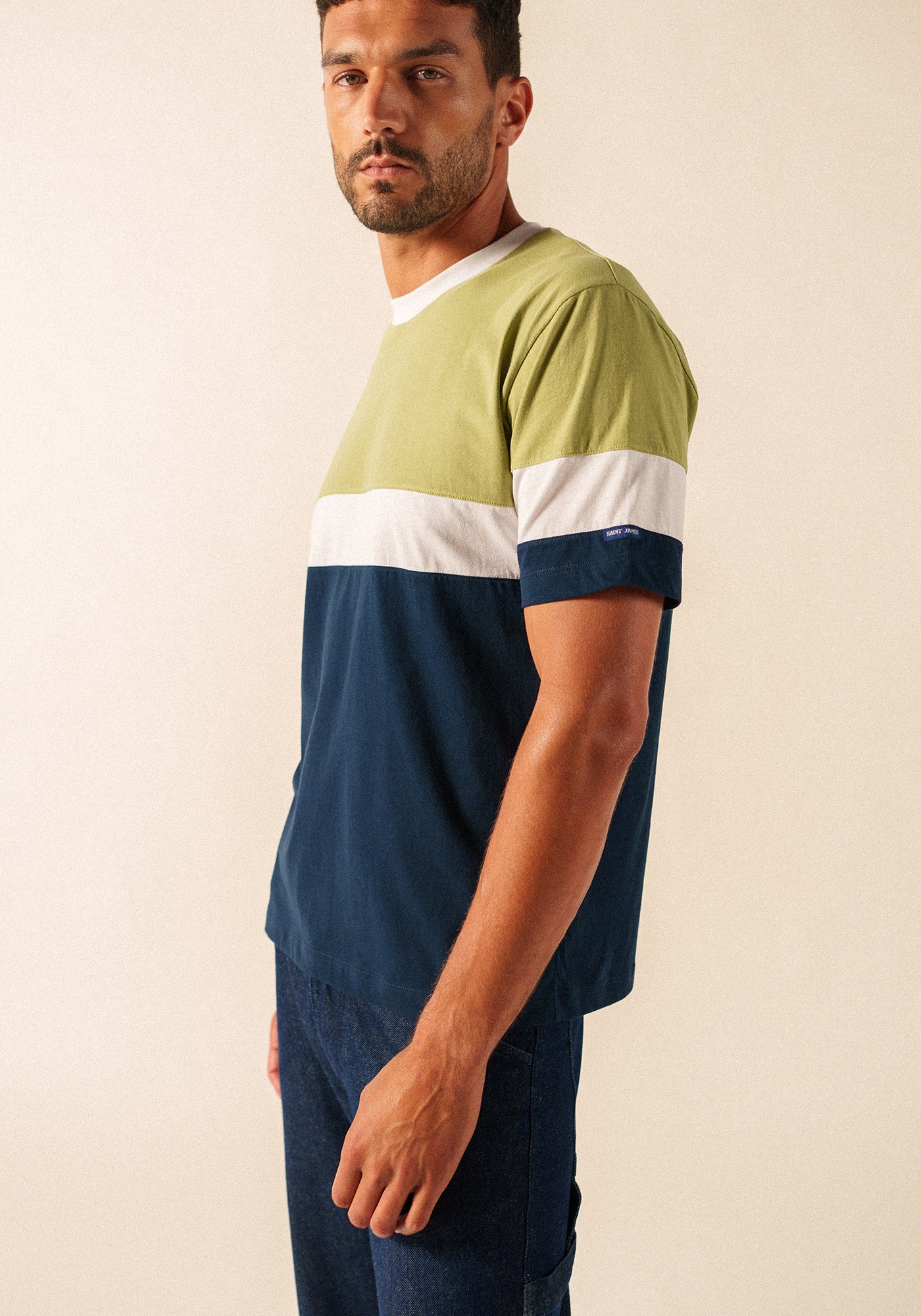 T-shirt Peyo (OIL/MARINE)