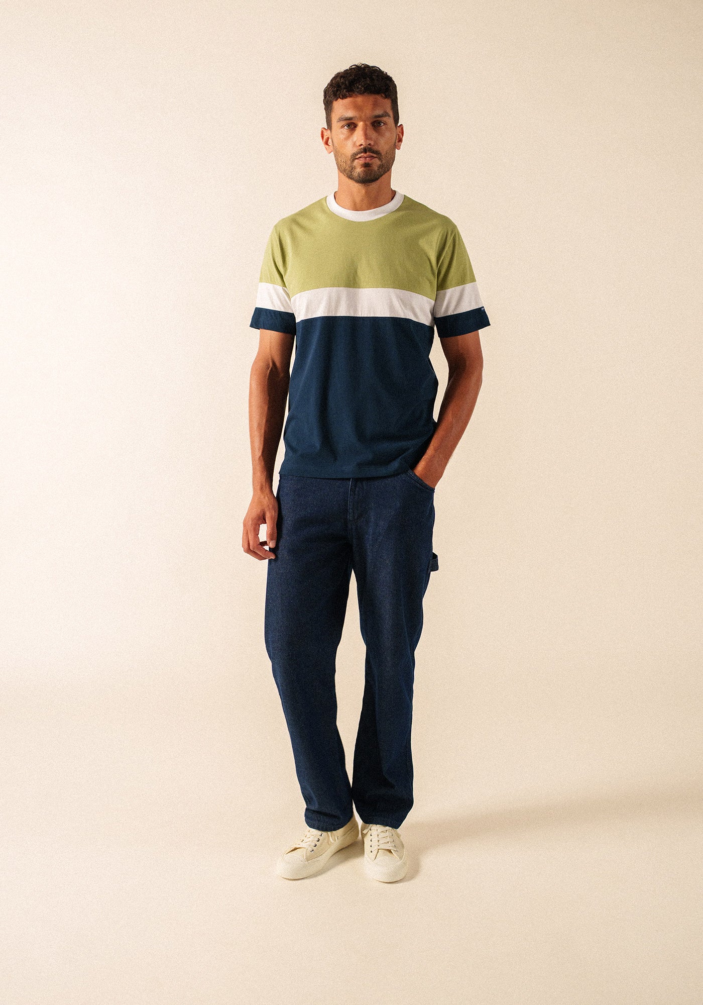 T-shirt Peyo (OIL/MARINE)