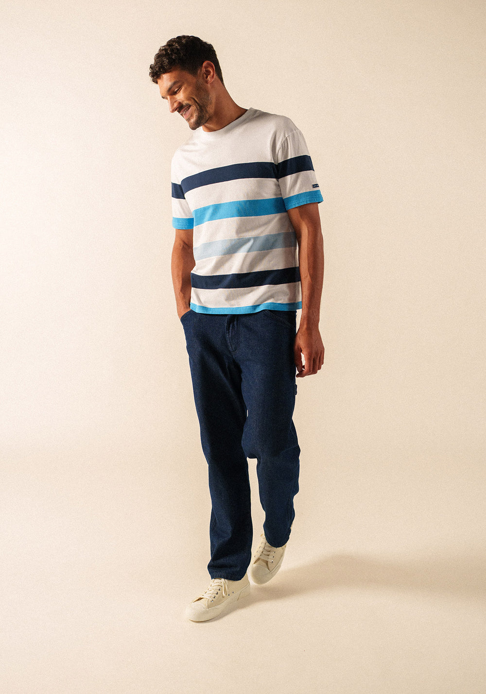 T-shirt Philéas (BLANC/FLOT)