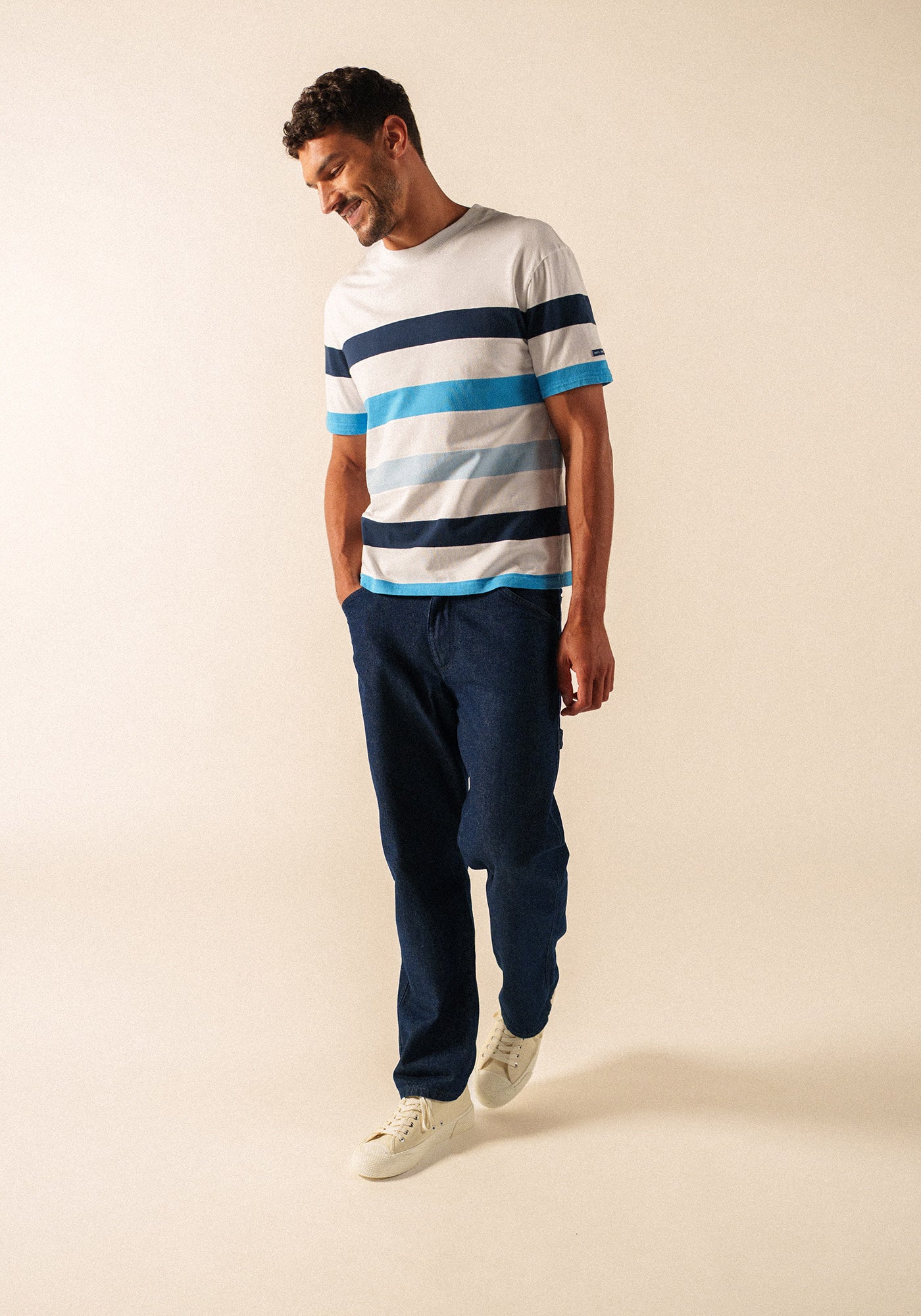 T-shirt Philéas (BLANC/FLOT)