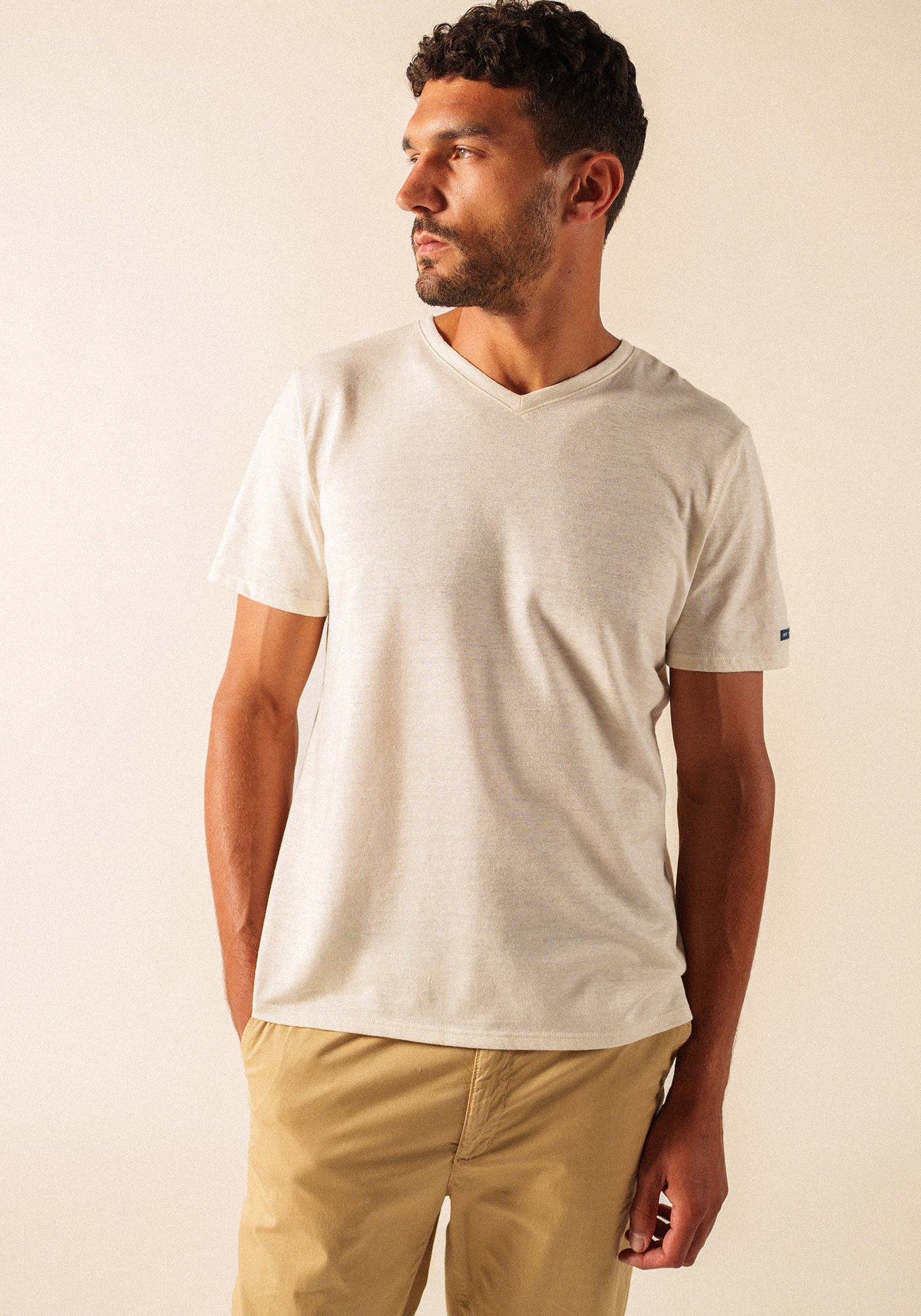 T-shirt Roubaix (ECUME)