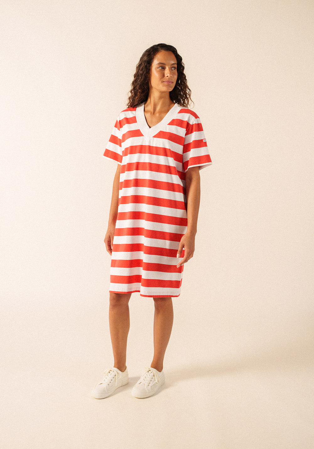 Robe Noor (BLANC/PIGMENT)