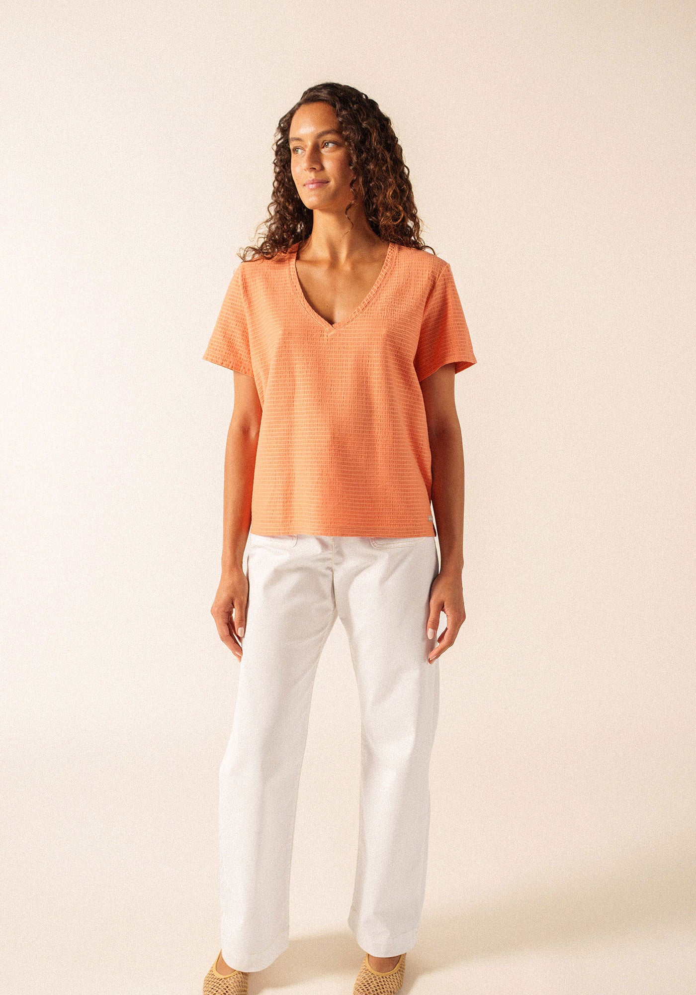 T-shirt Eline (ARGILE)