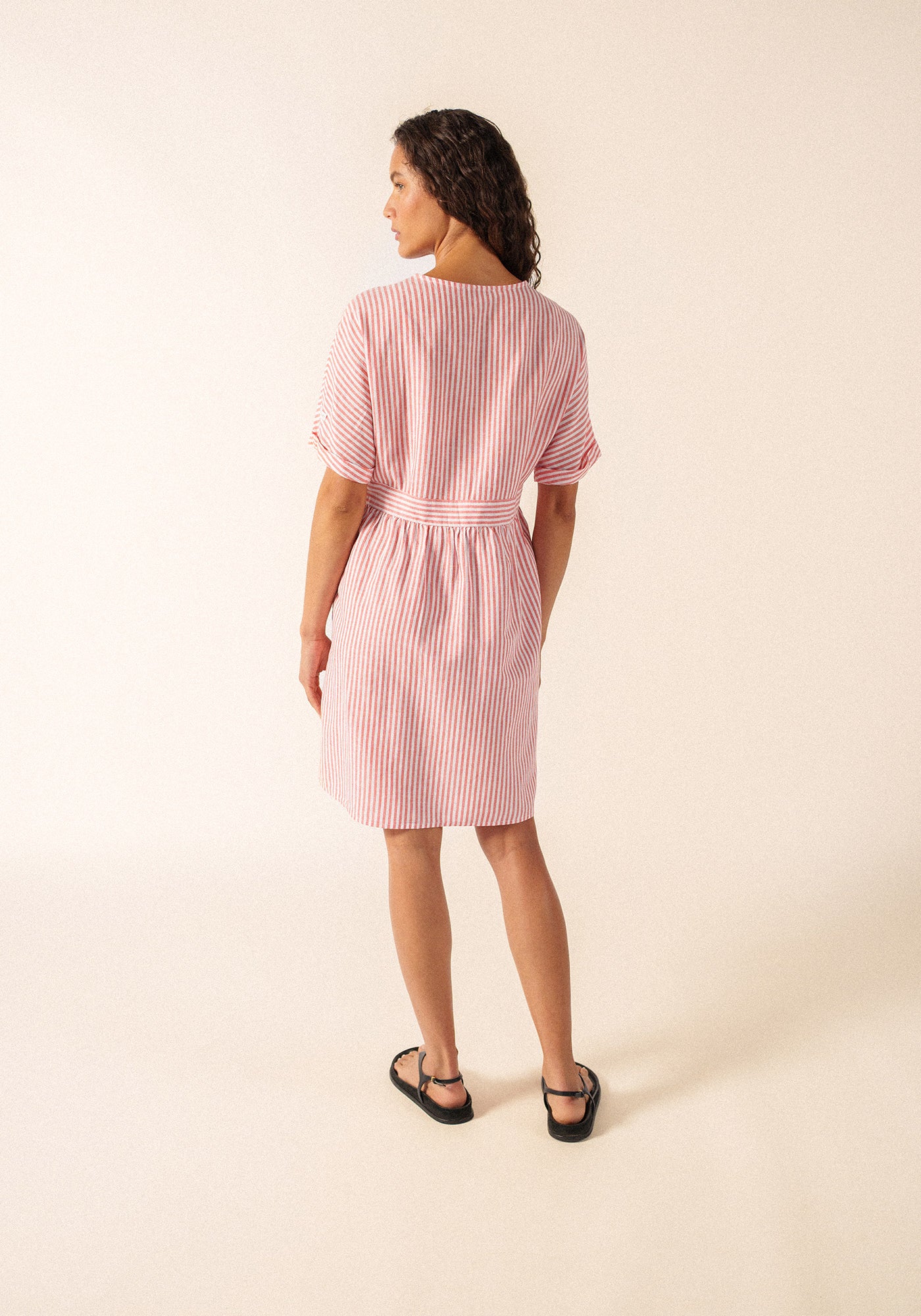 Robe Mathilde (BLANC/PIGMENT)