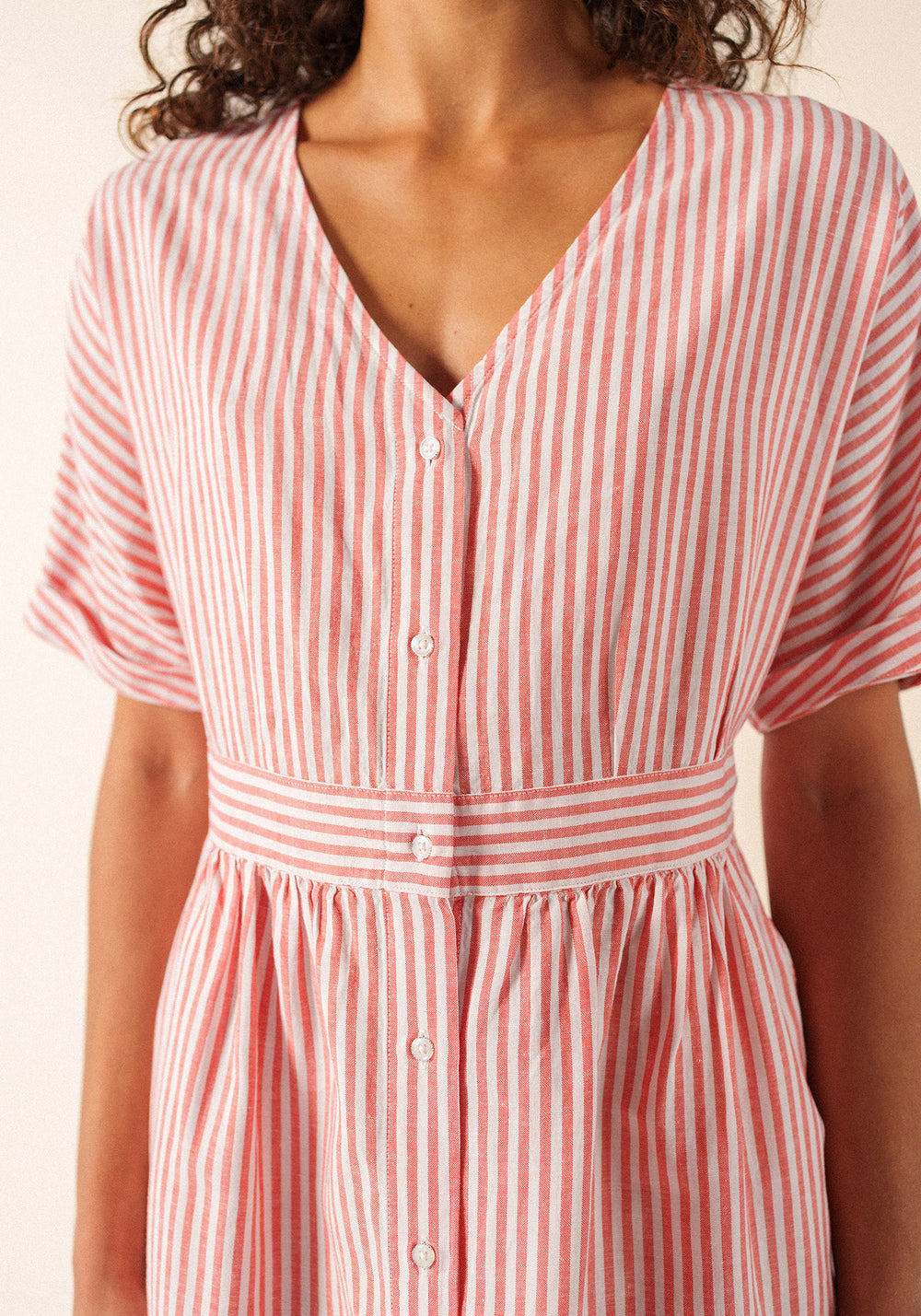 Robe Mathilde (BLANC/PIGMENT)