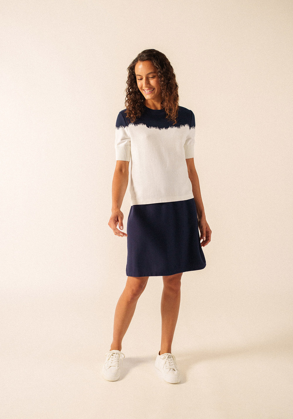 Pull Nicosie x Isabelle Ballu (ECUME/MARINE)